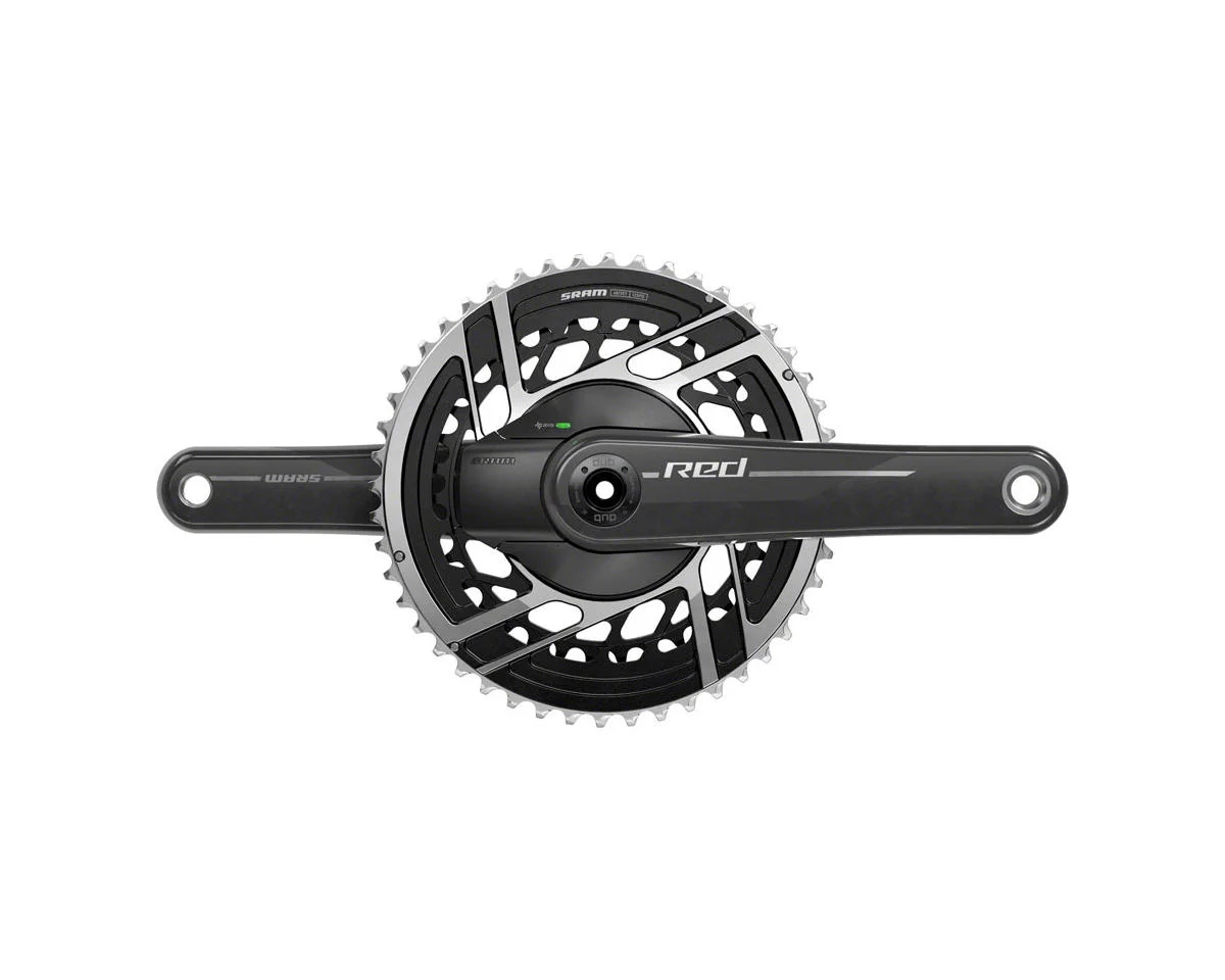 SRAM RED AXS Power Meter Crankset (Natural Carbon) (2 x 12 Speed) (E1) (160mm) (48/35T) (DUB Spindle)